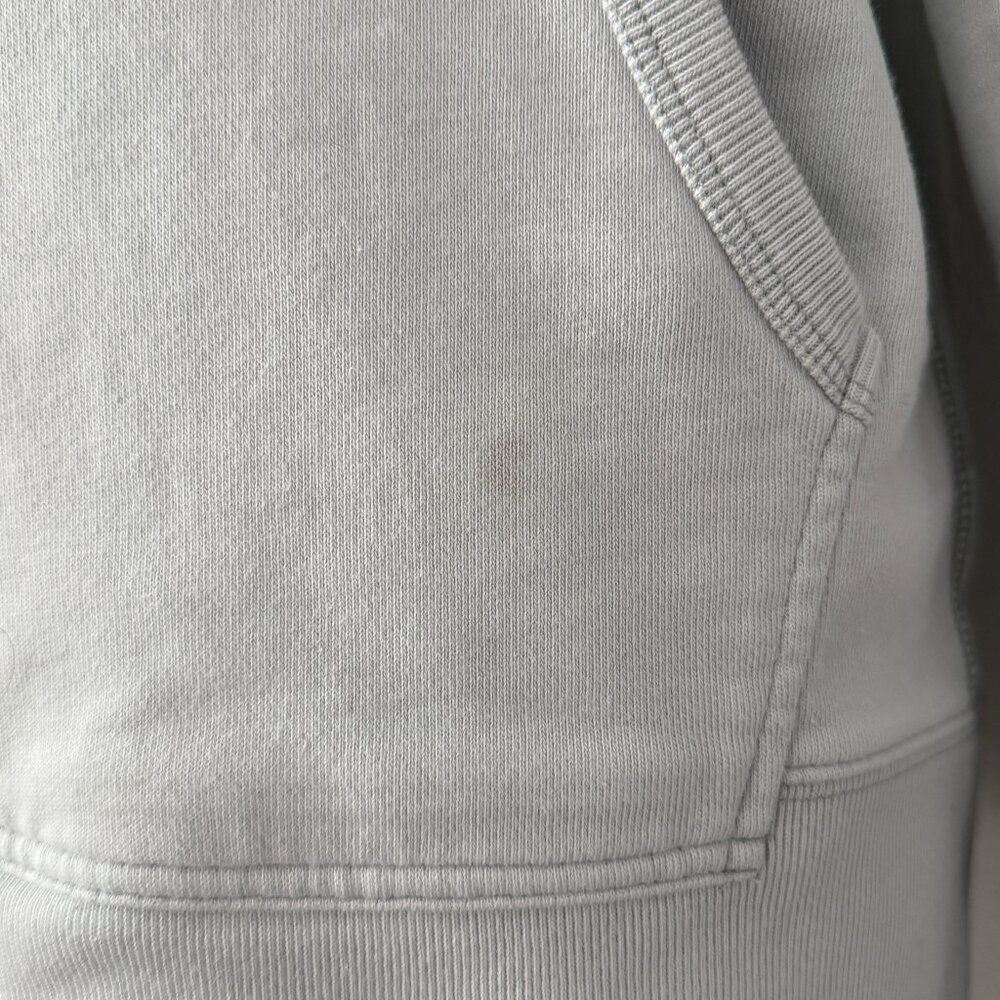 MADEWELL Full Zip Hoodie Sweatshirt Jacket Light Blue Small - Picture 14 of 14